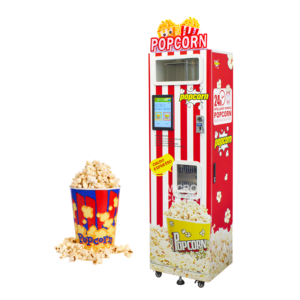 Popcorn Vending Machine - Full Automatic Commercial Popcorn Vending Machine