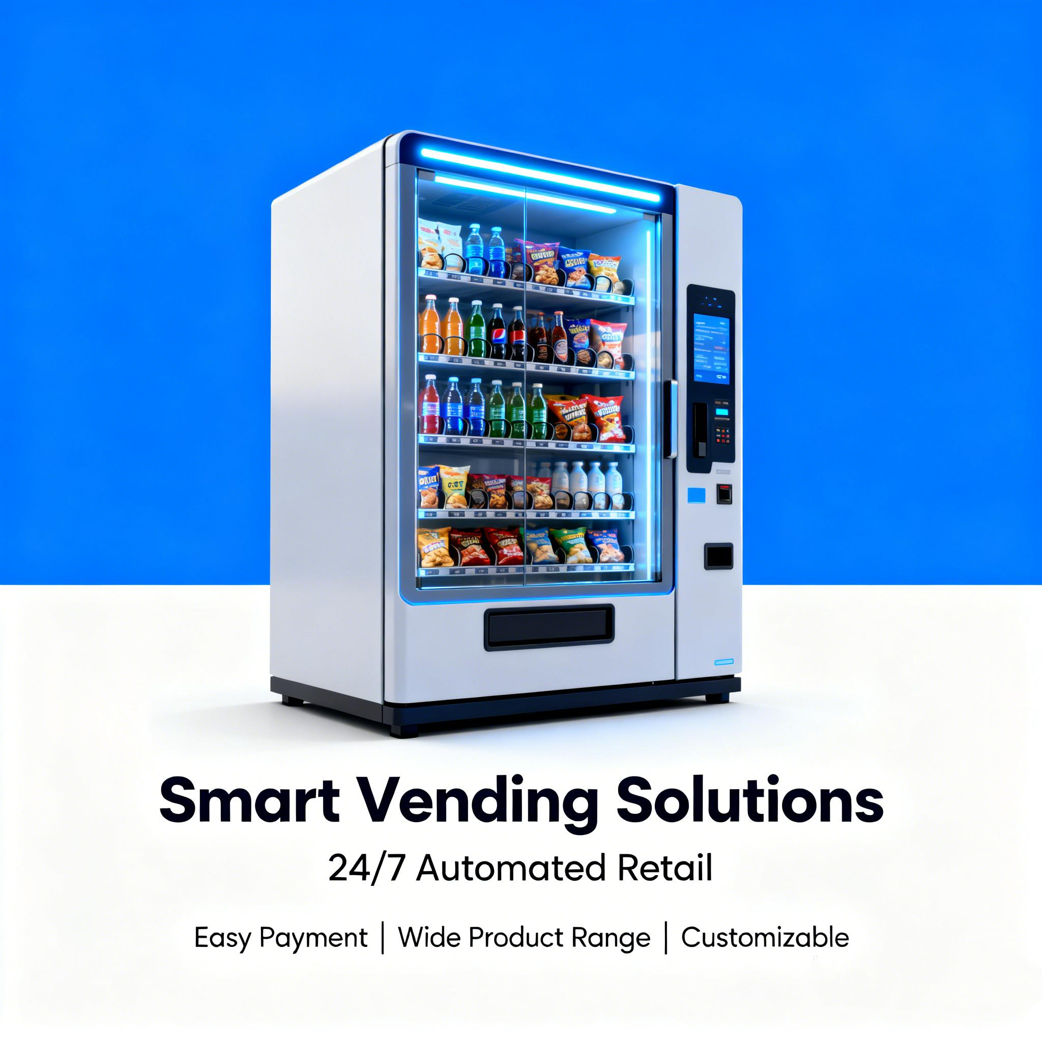 Commercial Vending Machine - Automatic French Fries Vending Machine Commercial