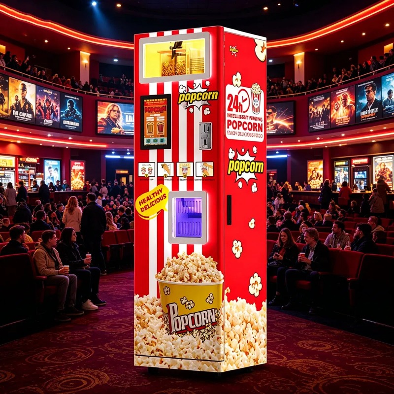 Popcorn Vending Machine - FL Customized Wholesale Campus Popcorn Vending