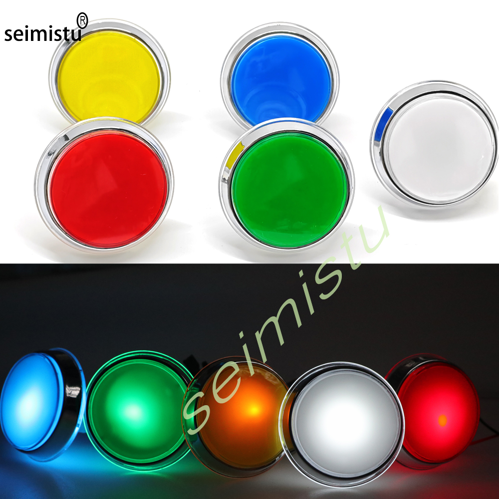 60mm Chrome 12V Flat Arcade LE - Arcade Game Vending Machine ulasan dan harga