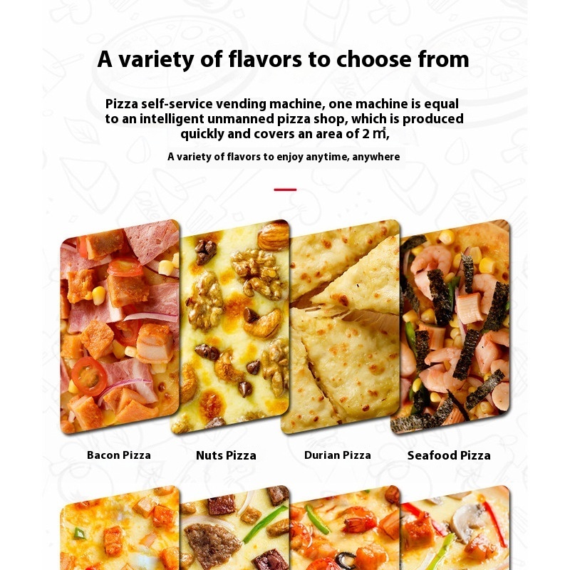 Pizza Vending Machine, Pizza M - Popcorn Vending Machine ulasan dan harga