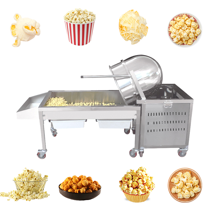 Commercial Fully Automatic Pop - Popcorn Vending Machine ulasan dan harga