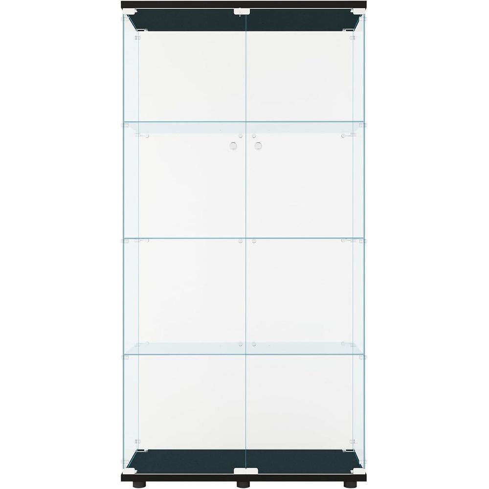Double-Door Glass Display Cabi - Glass Cabinet Display ulasan dan harga