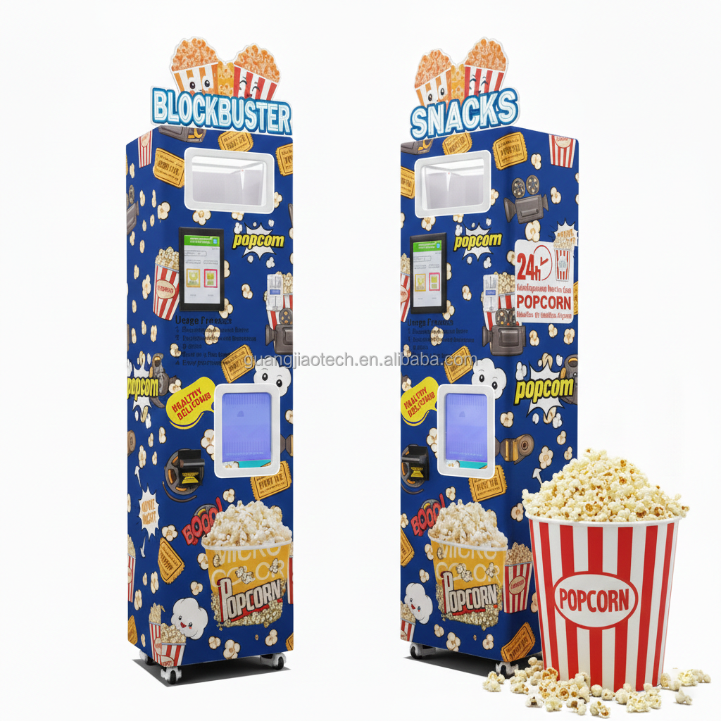 CE Commercial Snack Food Popco - Popcorn Vending Machine ulasan dan harga