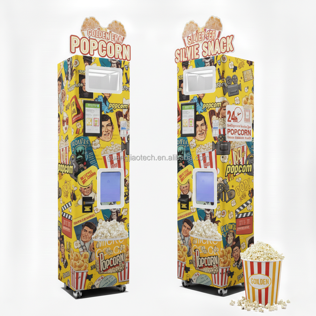 CE Commercial Snack Food Popco - Popcorn Vending Machine ulasan dan harga