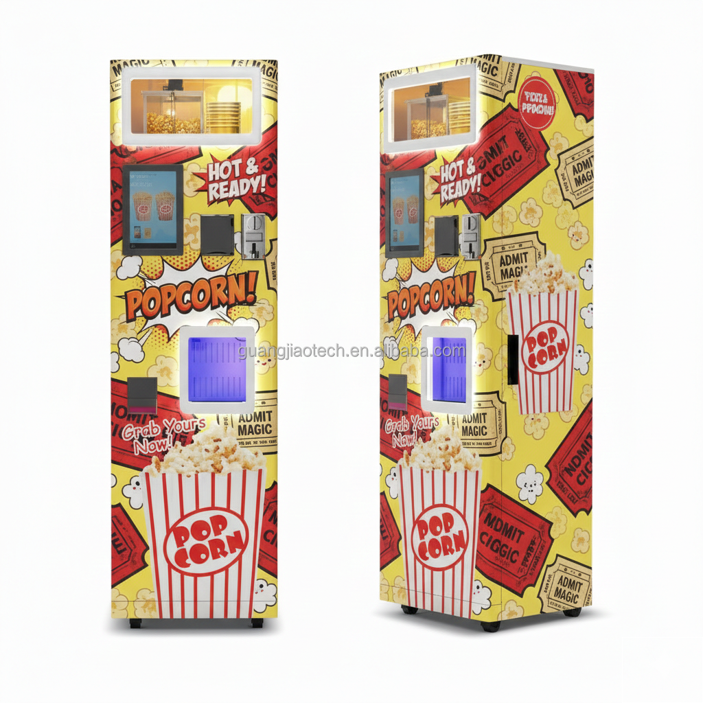 CE Commercial Snack Food Popco - Popcorn Vending Machine ulasan dan harga