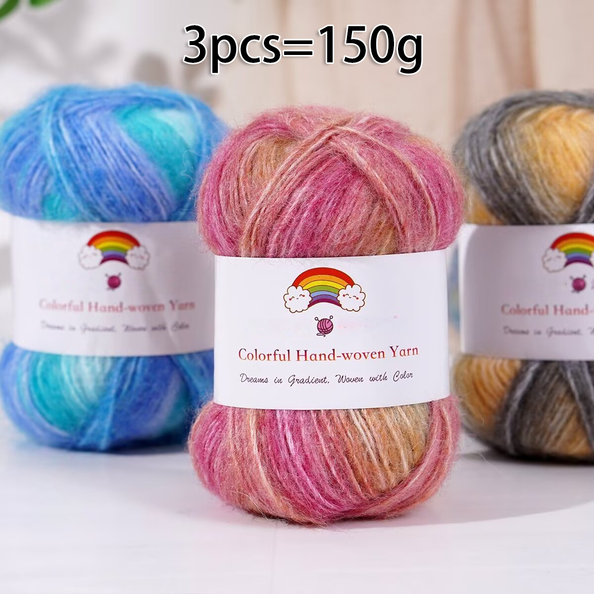150g Lightweight Spray Yarn, W - Skee Ball Arcade ulasan dan harga