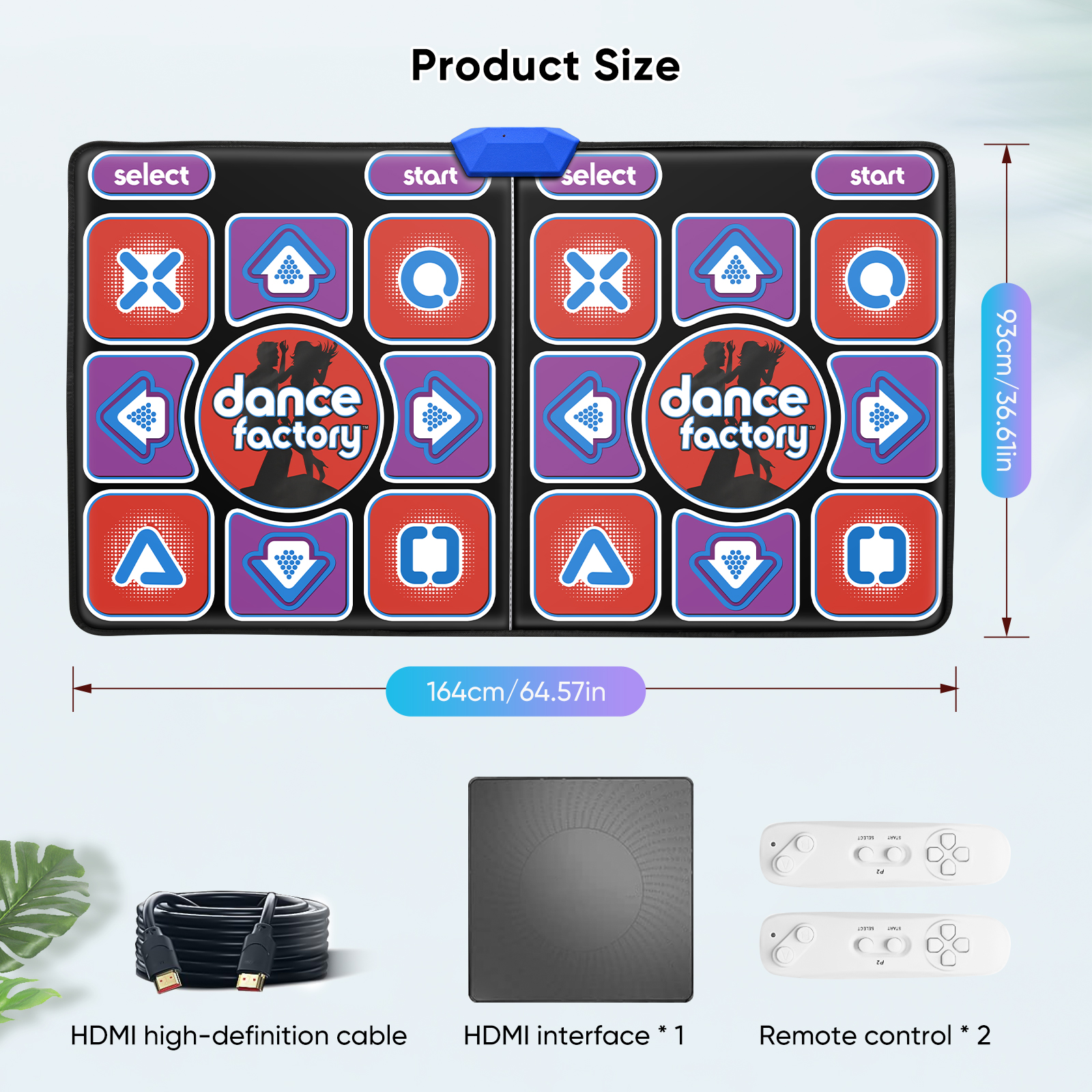 Double Users Dance Mat for Adu - Dance Pad Machine ulasan dan harga