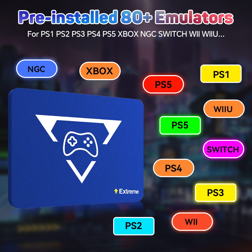 2TB Gaming Emulation Hard Driv - Arcade X ulasan dan harga