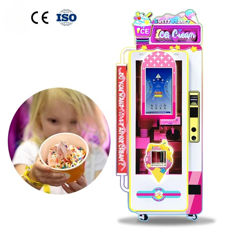 Fully Soft Ice Cream Machine C - Commercial Vending Machine ulasan dan harga
