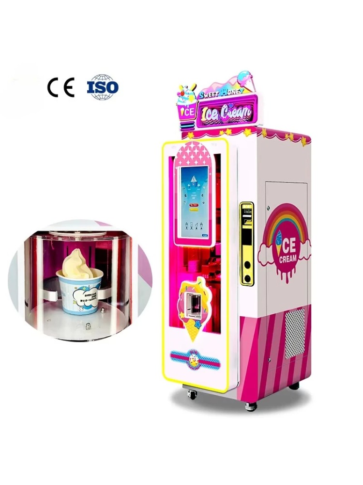 Fully Soft Ice Cream Machine C - Commercial Vending Machine ulasan dan harga