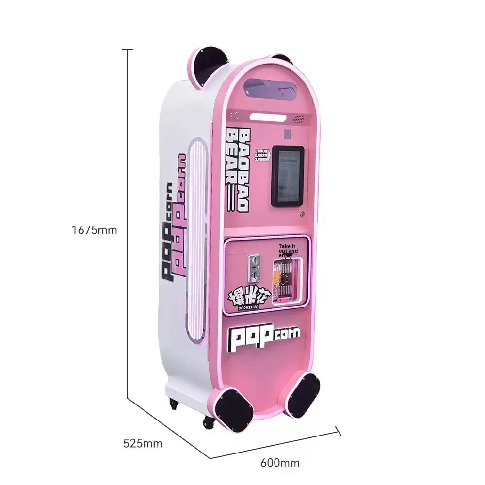 New Fully Automatic Popcorn Ve - Popcorn Vending Machine ulasan dan harga