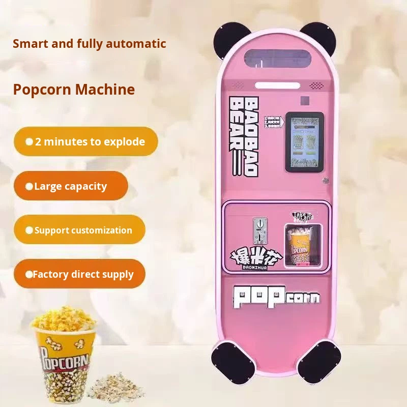 New Fully Automatic Popcorn Ve - Popcorn Vending Machine ulasan dan harga