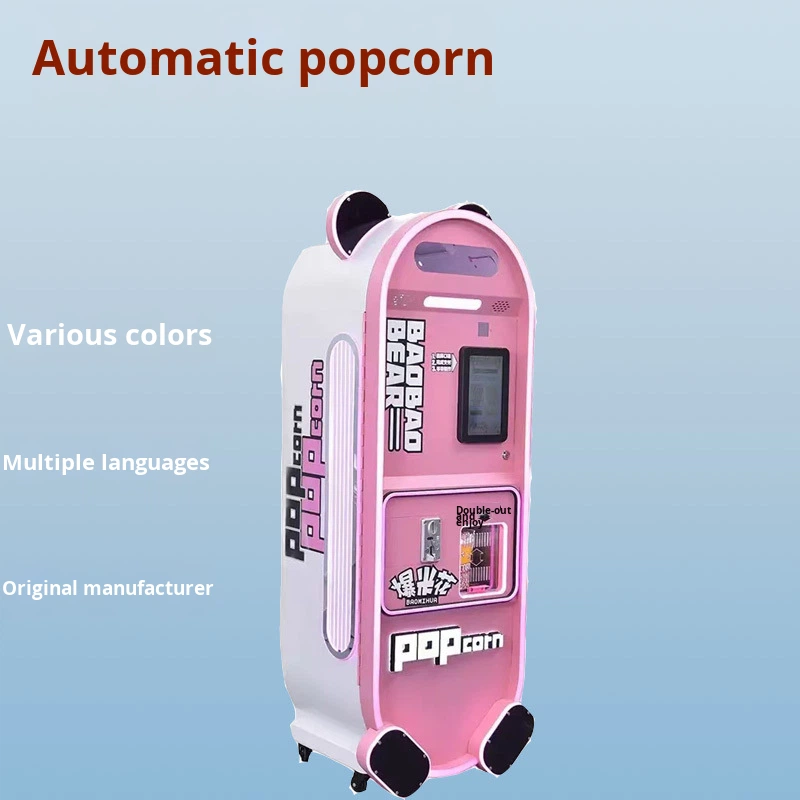 New Fully Automatic Popcorn Ve - Popcorn Vending Machine ulasan dan harga