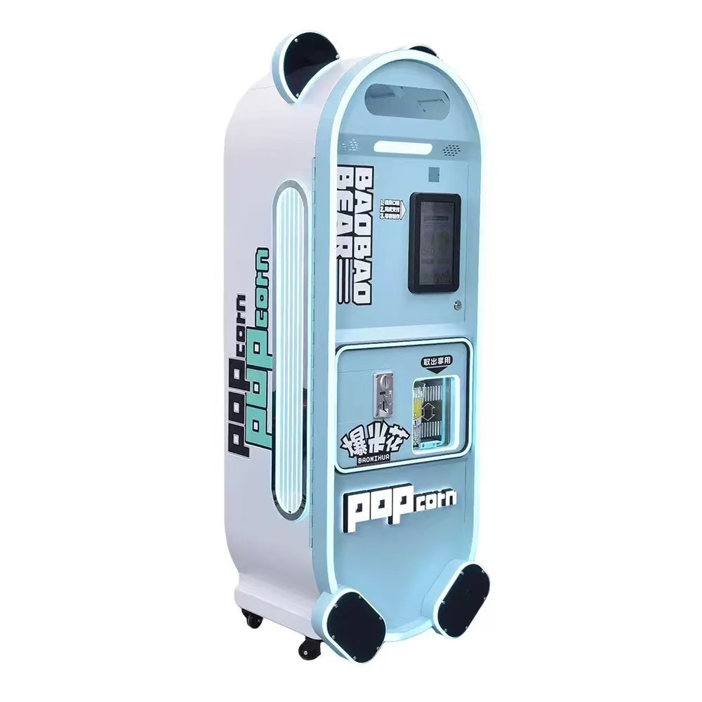 New Fully Automatic Popcorn Ve - Popcorn Vending Machine ulasan dan harga