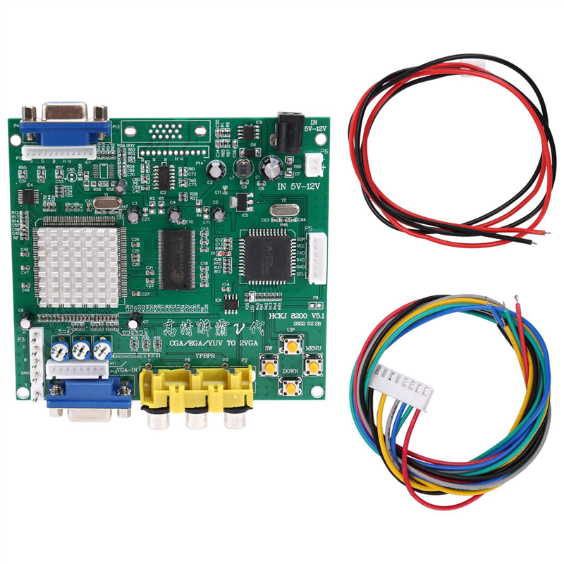 A45U 3X GBS8200 CGA/EGA/YUV/RG - Usb Game Board Jamma ulasan dan harga