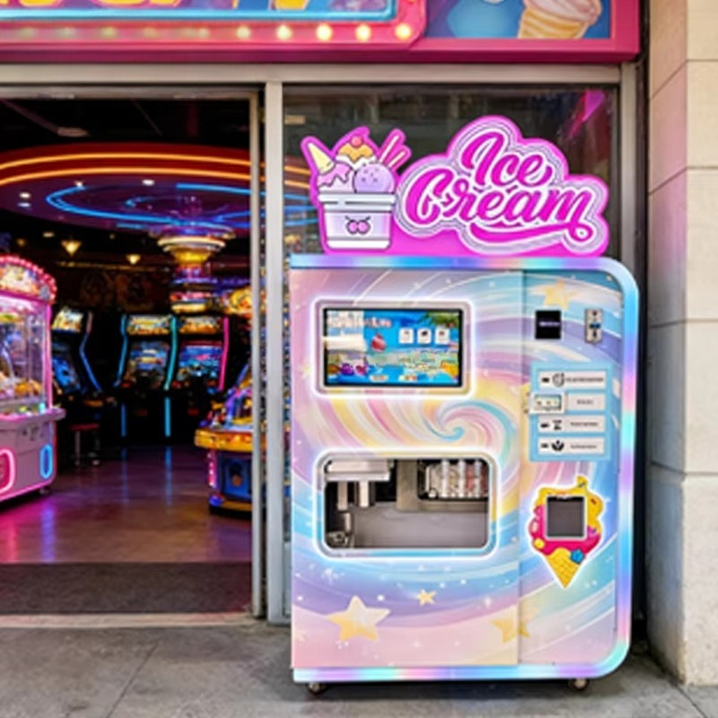 Customized Double-cylinder Sof - Vending Machine Qr Code ulasan dan harga