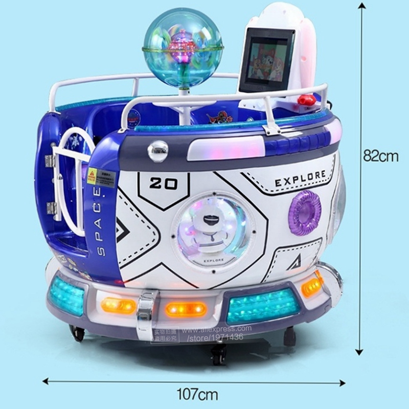Children Play 360 Degree Rotat - Coin Operated Kiddie Ride ulasan dan harga