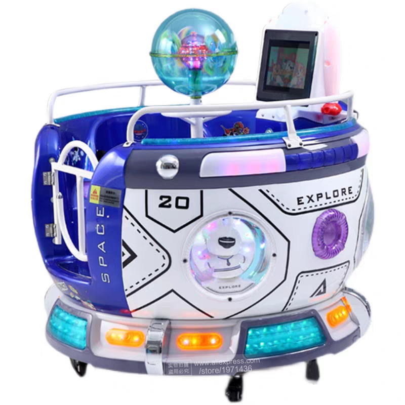Children Play 360 Degree Rotat - Coin Operated Kiddie Ride ulasan dan harga