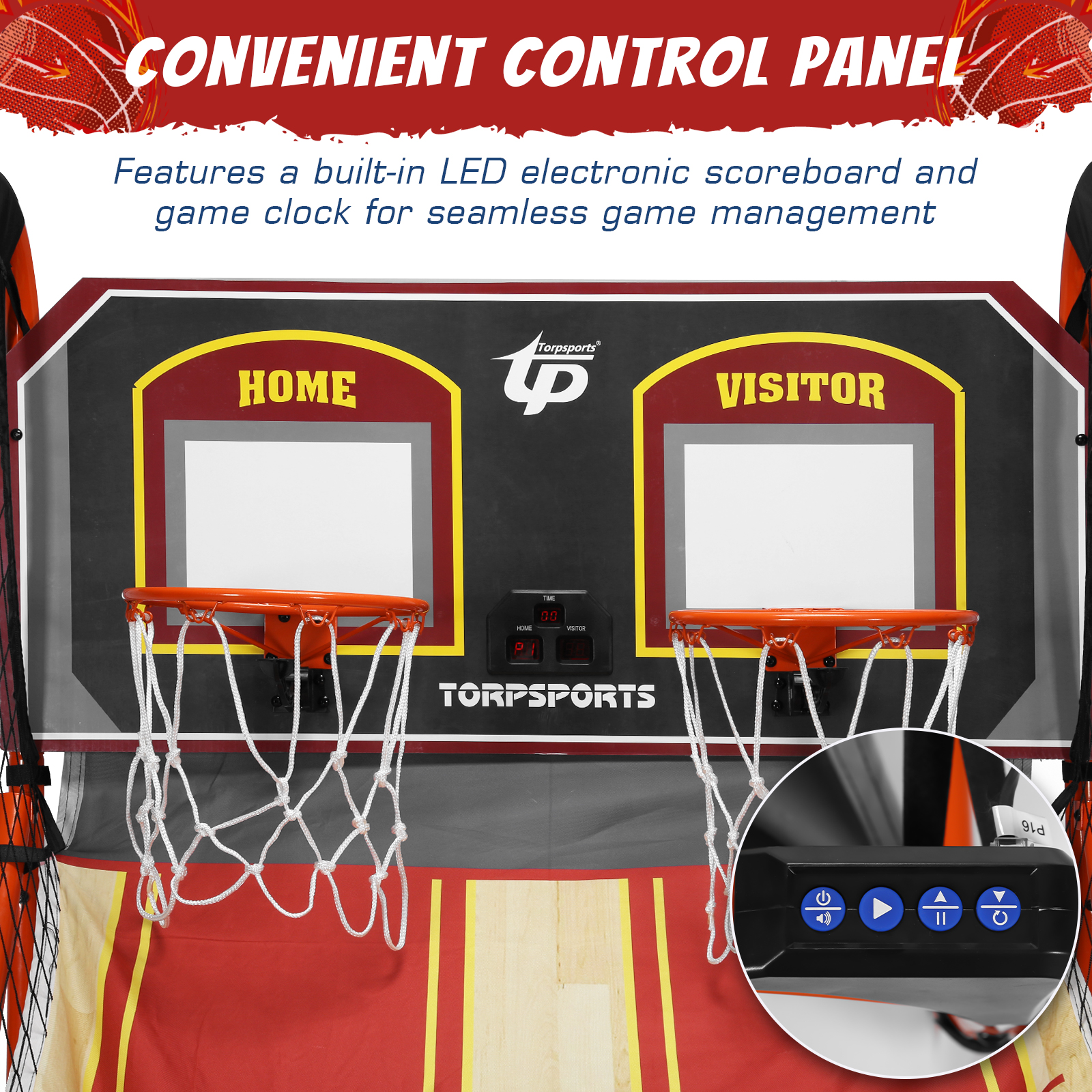 Arcade Basketball Game Set Inf - Arcade Games & Vending Co ulasan dan harga