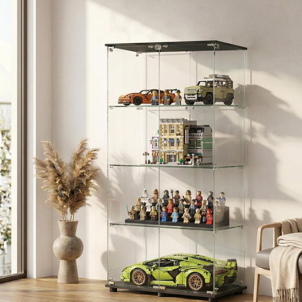 Double Door Glass Display Cabi - Glass Cabinet Display ulasan dan harga
