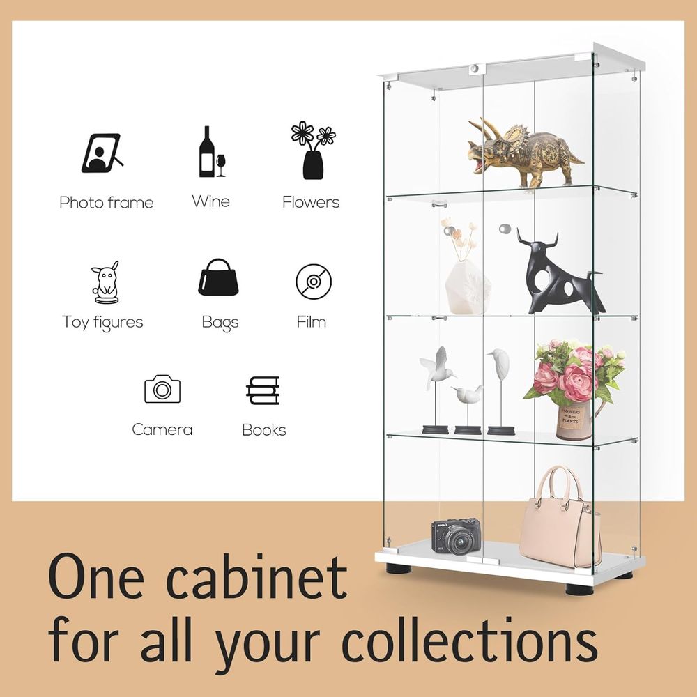 Quick-Install Glass Door Locka - Glass Cabinet Display ulasan dan harga