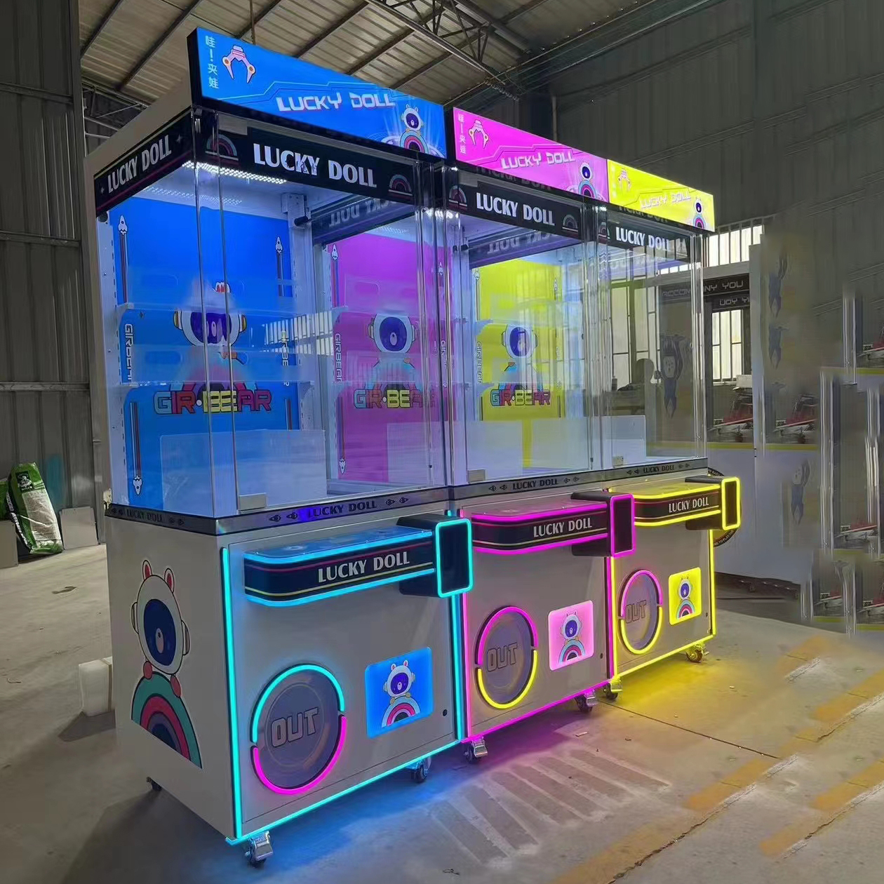 Mini Doll Crane Machine Arcade - Arcade Game Coin ulasan dan harga