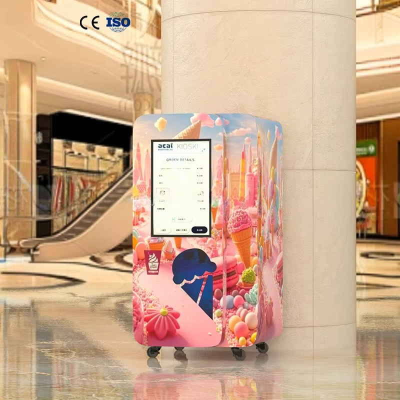 Soft Ice Cream Vending Machine - Commercial Vending Machine ulasan dan harga