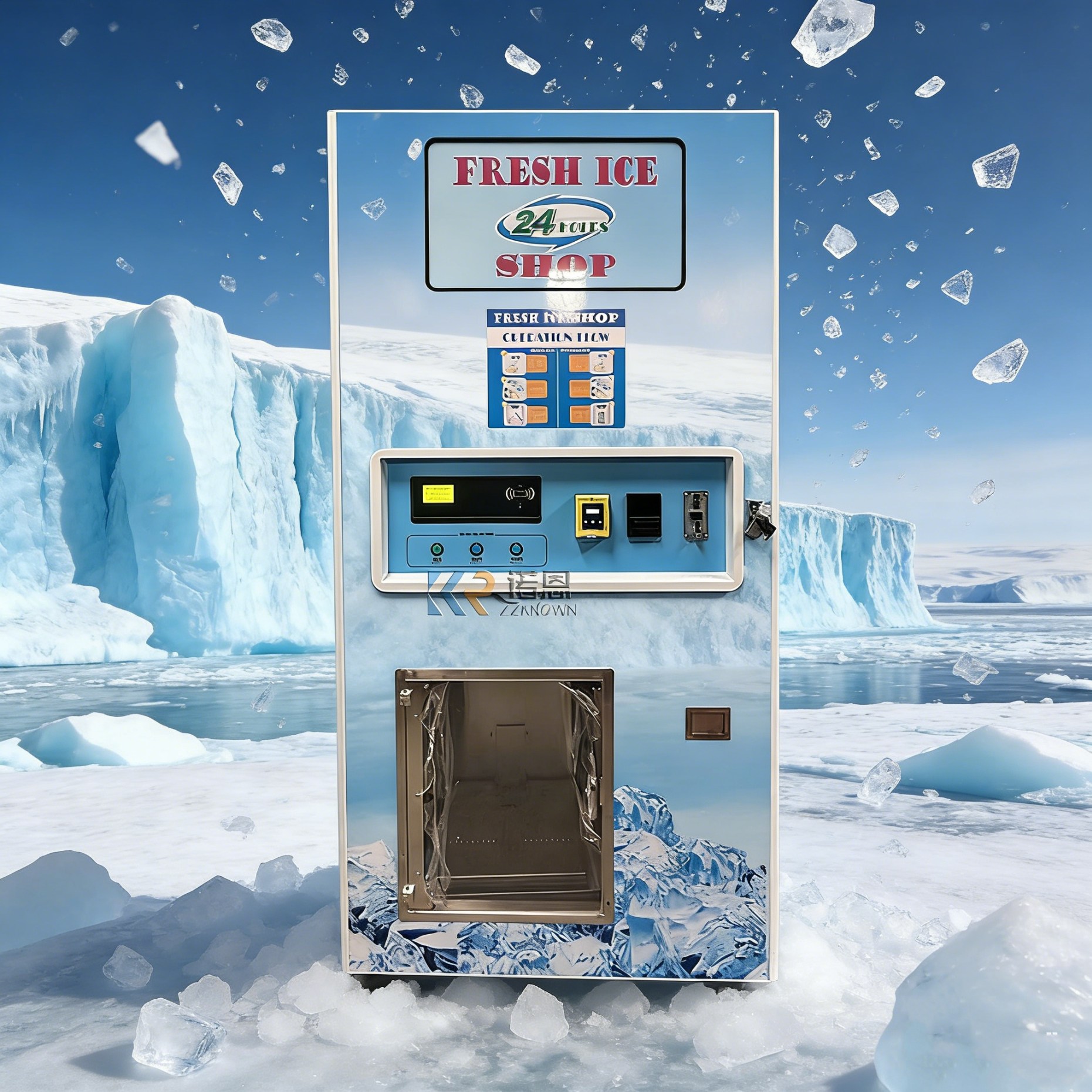 Customized Outdoor Automatic I - Commercial Vending Machine ulasan dan harga
