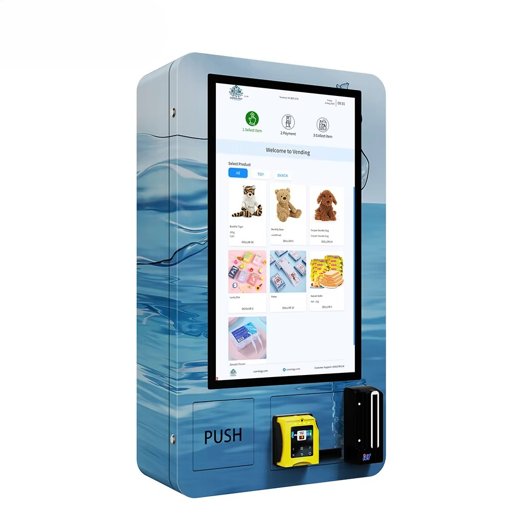 Small Metal Drinks Desktop Ven - Vending Machine Qr Code ulasan dan harga