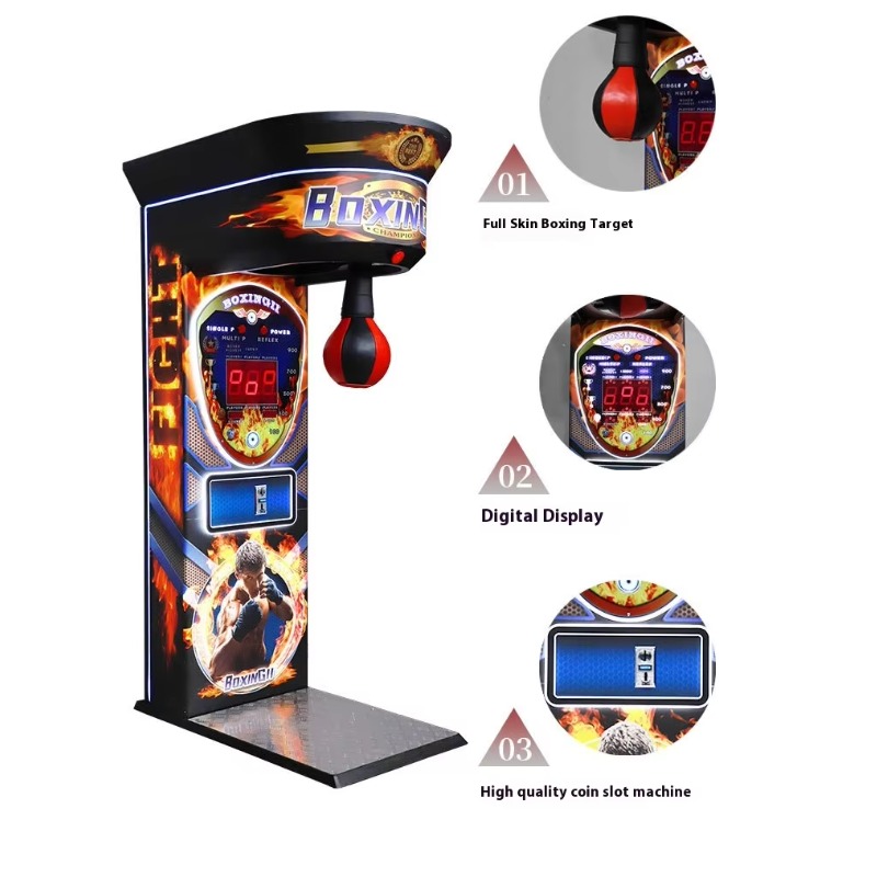 Black King Boxing Arcade Machi - Arcade Game Coin ulasan dan harga