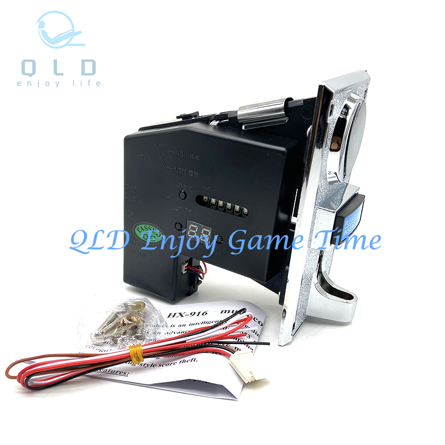 9-Type Multi Coin Acceptor 616 - Arcade Vending & Laundry Revenue ulasan dan harga