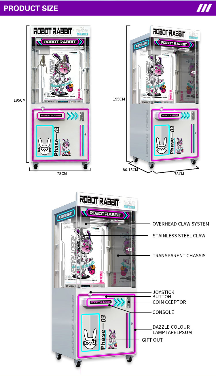 Customized Single Player Acryl - Arcade Vending & Laundry Revenue ulasan dan harga