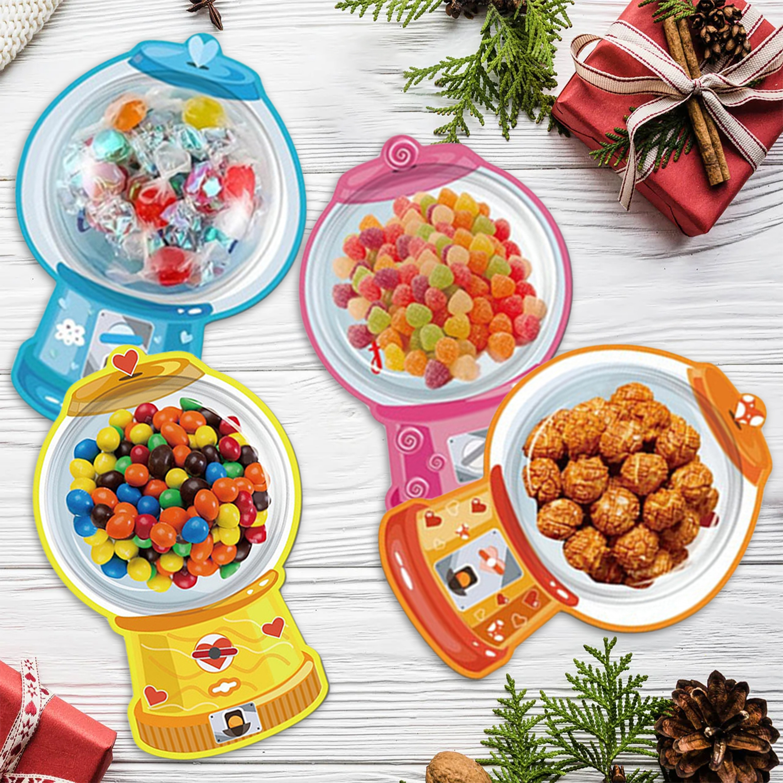18/36Pack Kids Valentines Day  - Bubble Gum Machine ulasan dan harga