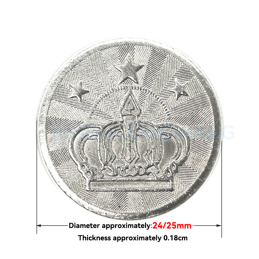 100PCS  Coins Tokens Stainless - Arcade Game Vending Machine ulasan dan harga
