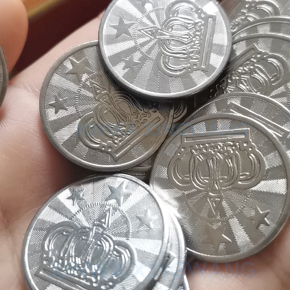 100PCS  Coins Tokens Stainless - Arcade Game Vending Machine ulasan dan harga