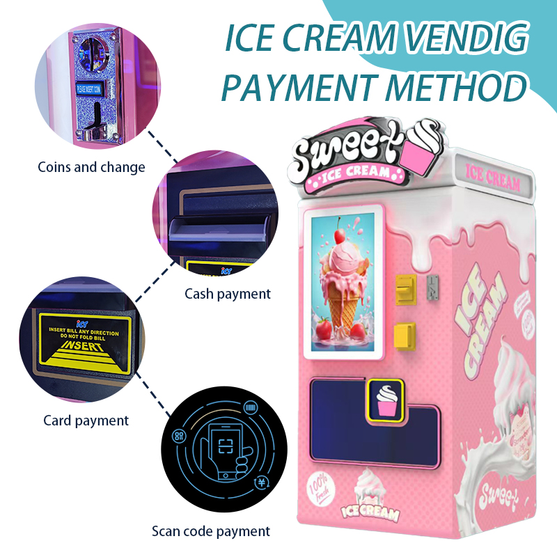 FOODLINE Customized Yogurt & I - Vending Machine Qr Code ulasan dan harga