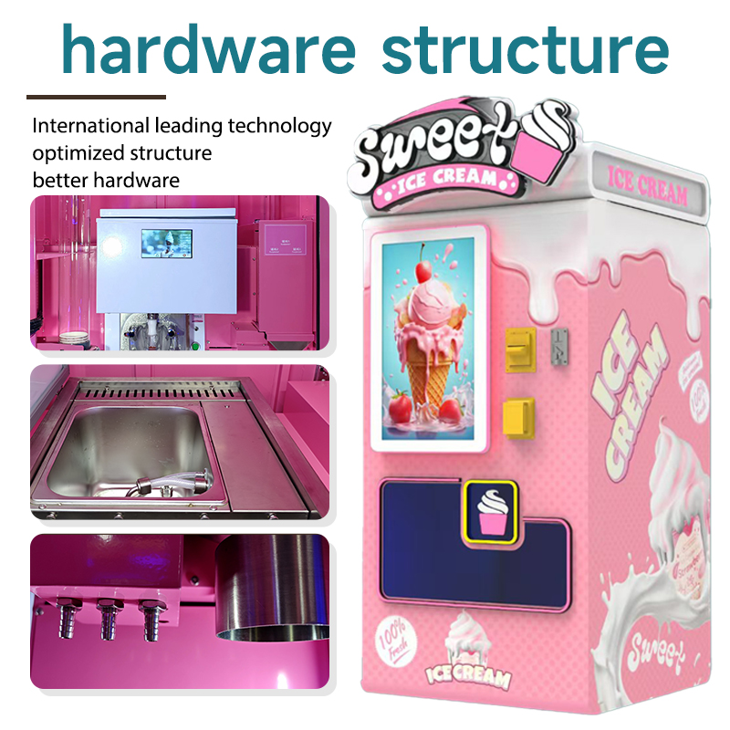 FOODLINE Customized Yogurt & I - Vending Machine Qr Code ulasan dan harga