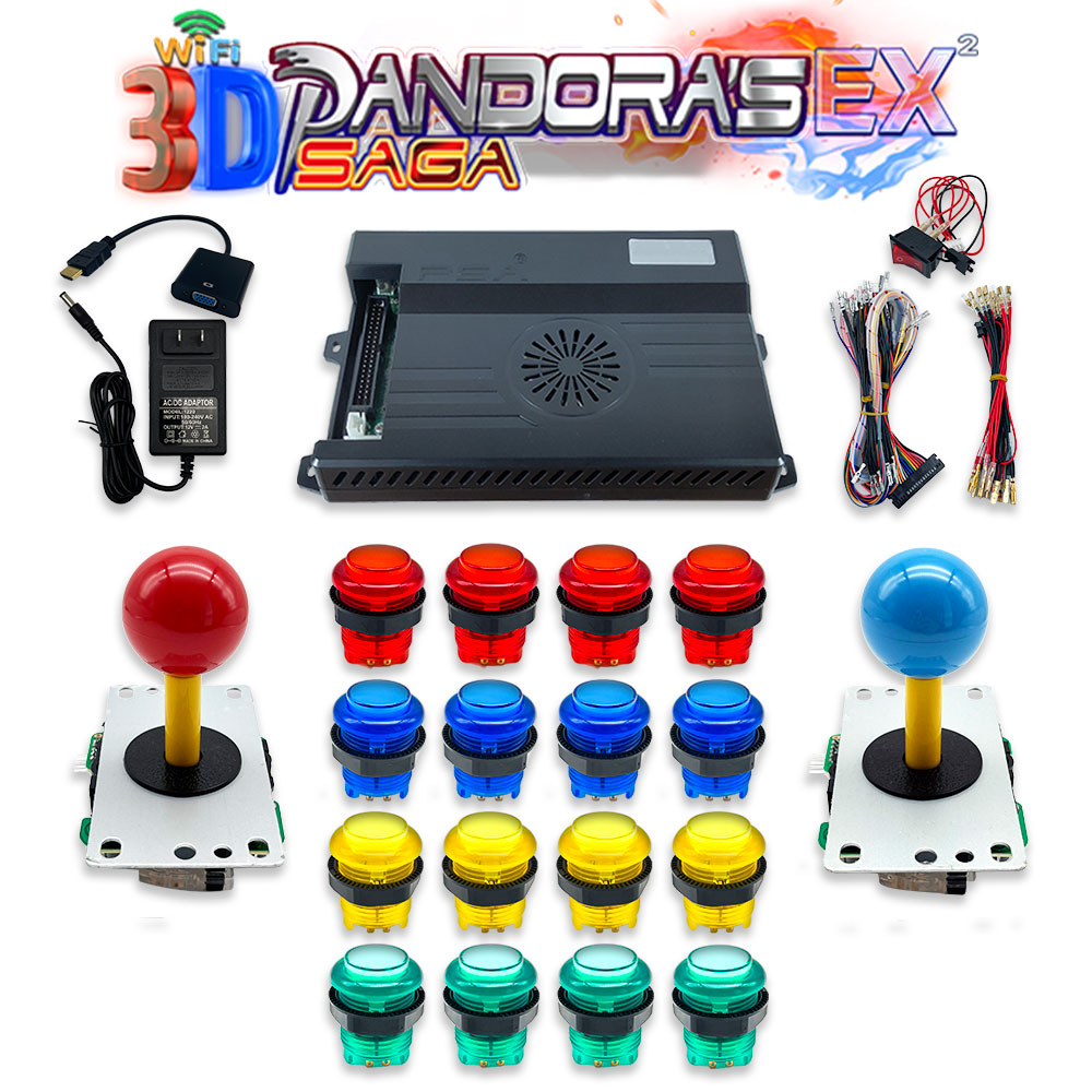 3D WiFi 10888 in 1 Pandora Sag - Arcade X ulasan dan harga