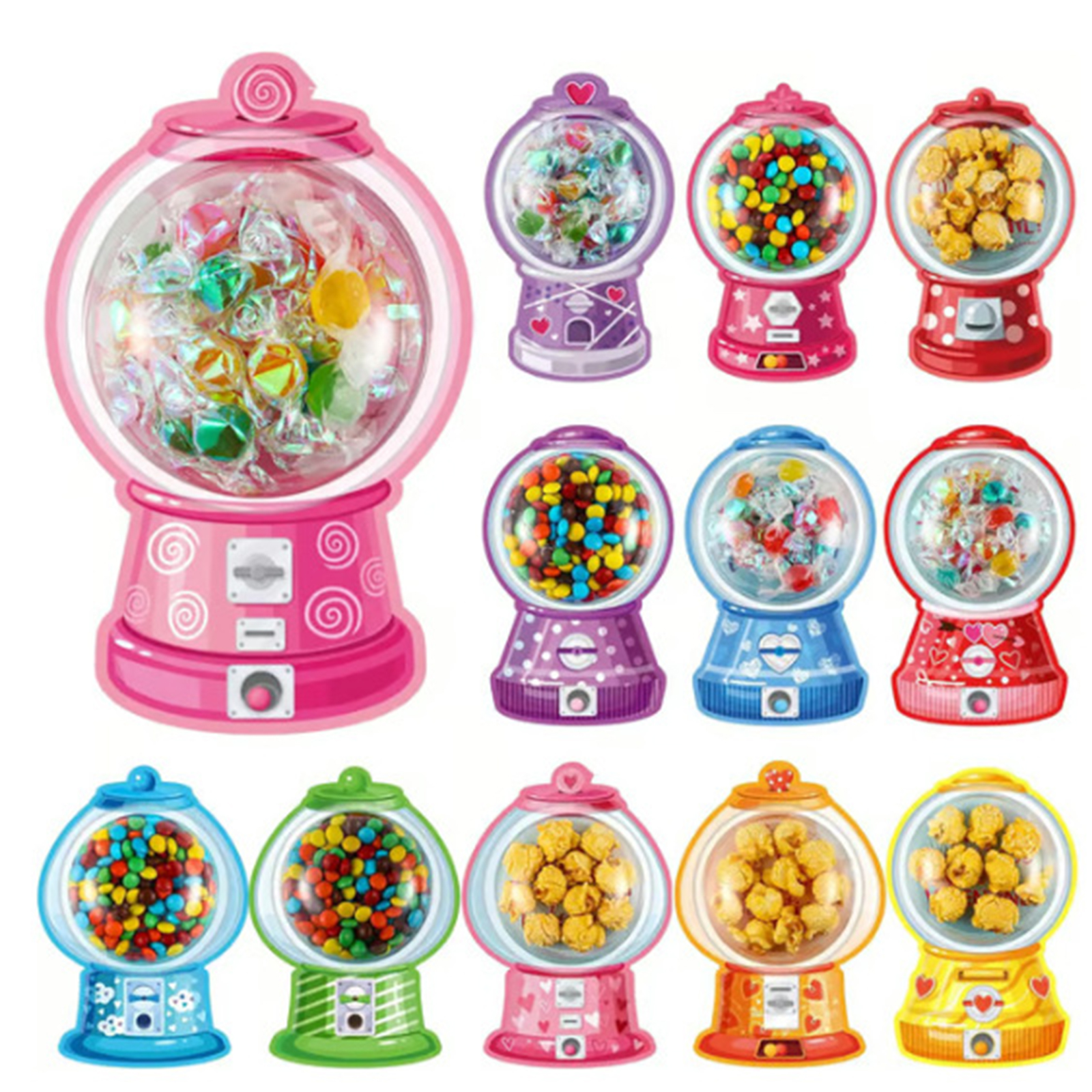 36/18 Pack Valentine Greeting  - Bubble Gum Machine ulasan dan harga