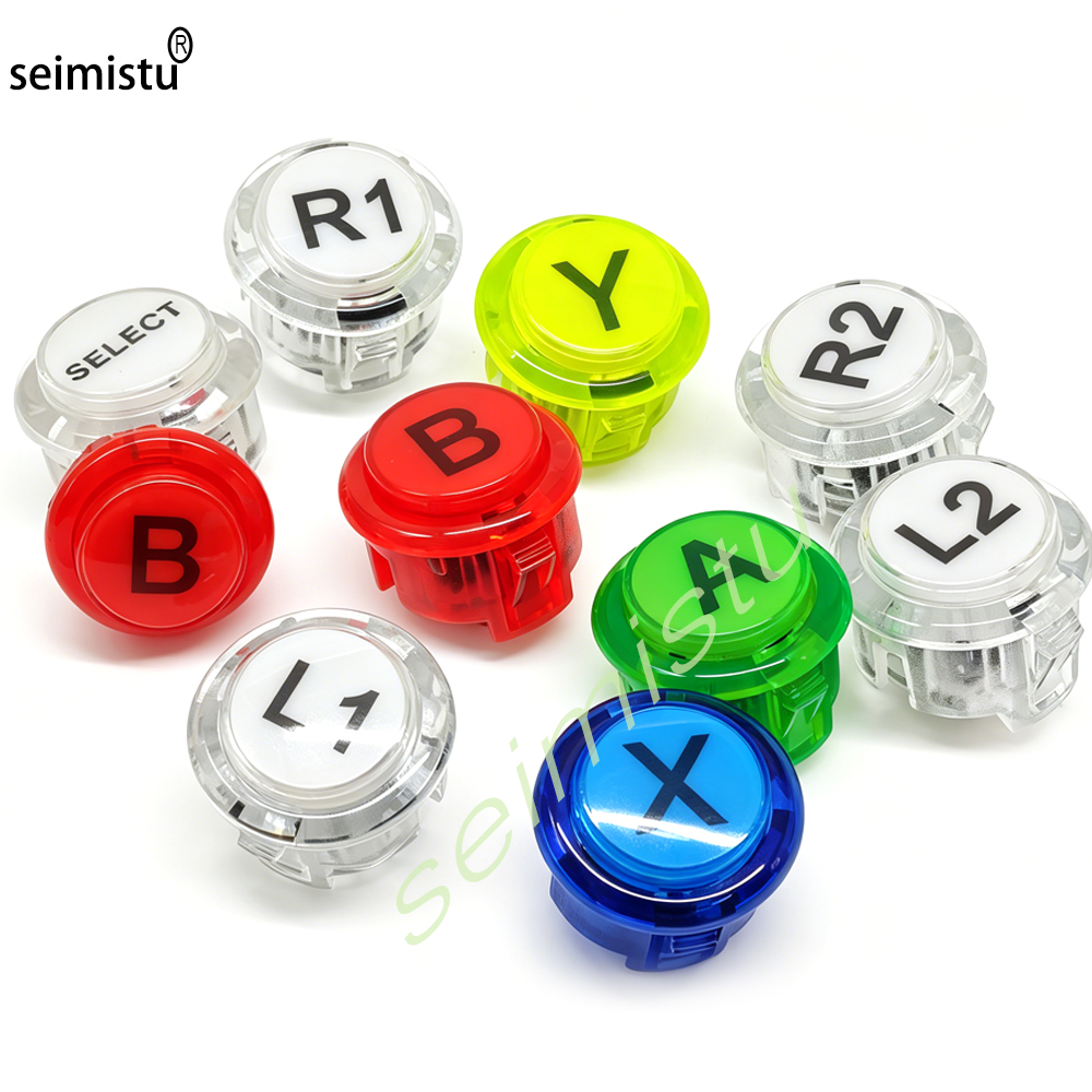 1 pcs Arcade 30mm Clear Push B - Arcade X ulasan dan harga