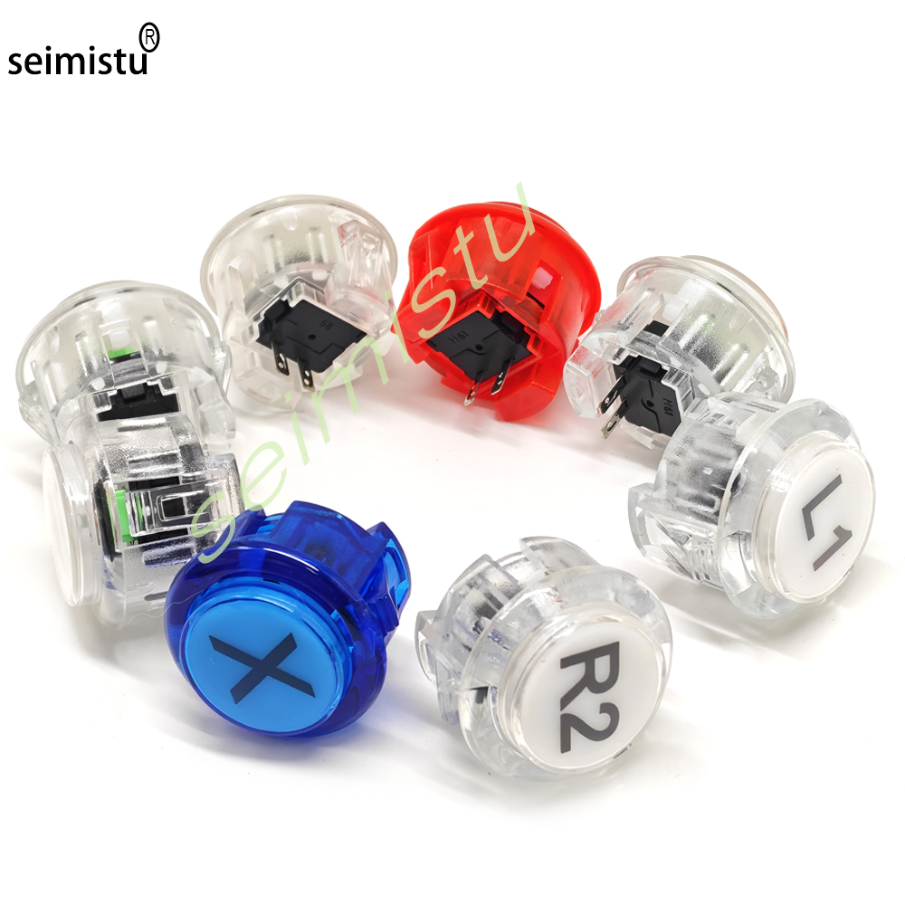 1 pcs Arcade 30mm Clear Push B - Arcade X ulasan dan harga