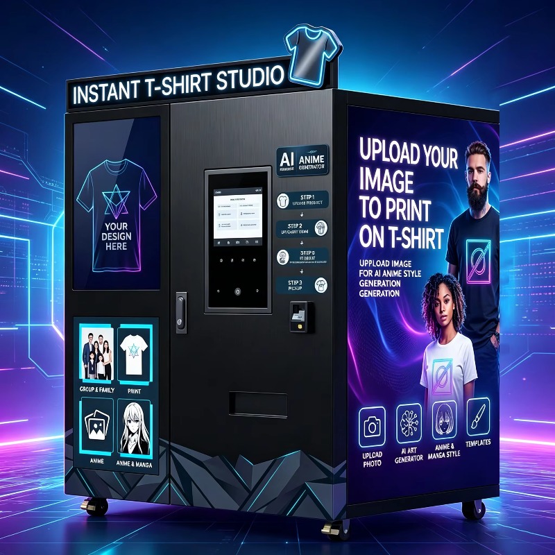 AI Intelligent Generation Clot - Popcorn Vending Machine ulasan dan harga