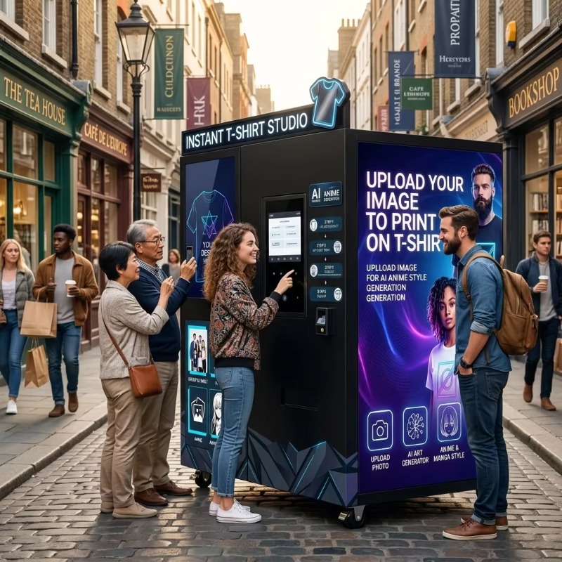 AI Intelligent Generation Clot - Popcorn Vending Machine ulasan dan harga