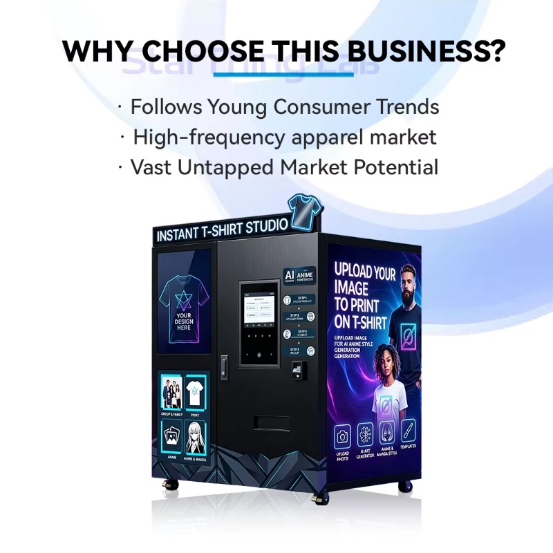 AI Intelligent Generation Clot - Popcorn Vending Machine ulasan dan harga