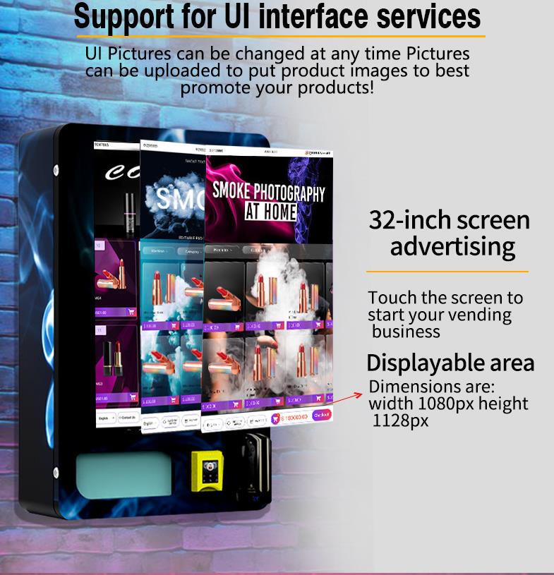 Export Wall-mounted Mini Cigar - Vending Machine Qr Code ulasan dan harga