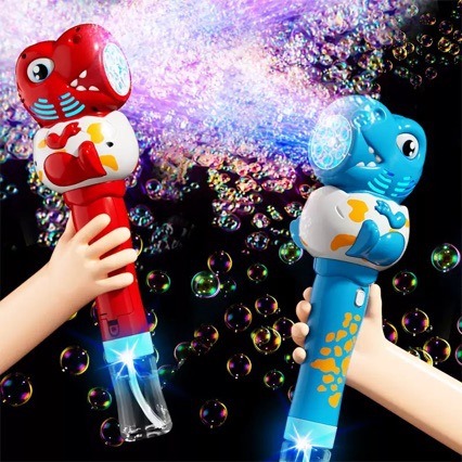 Cute Dinosaur Bubble Gun Elect - Bubble Gum Machine ulasan dan harga