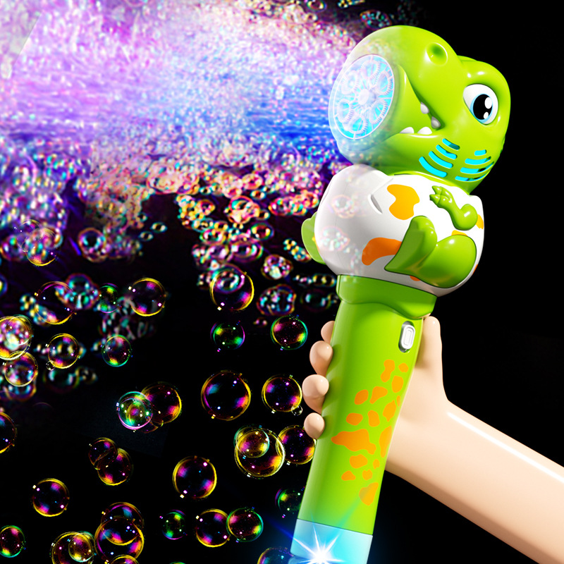 Cute Dinosaur Bubble Gun Elect - Bubble Gum Machine ulasan dan harga