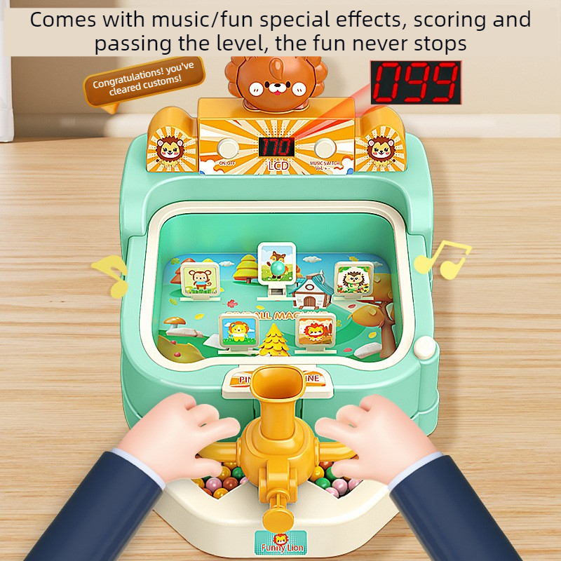 Kids Marble Game Machine Cute  - Pinball Machine ulasan dan harga