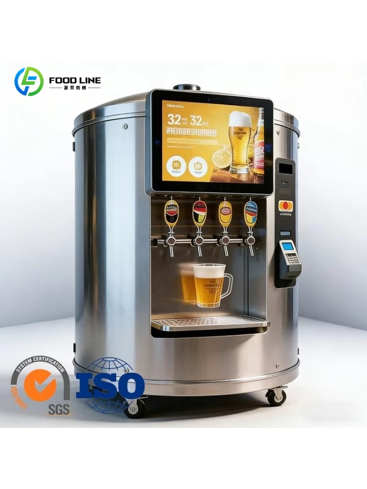 Self-Service Metal Beer Vendin - Vending Machine Qr Code ulasan dan harga